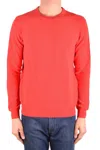 Altea Man Sweater Orange Size S Virgin Wool In Red