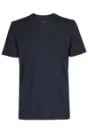 Altea Short-sleeved Cotton T-shirt In Blu