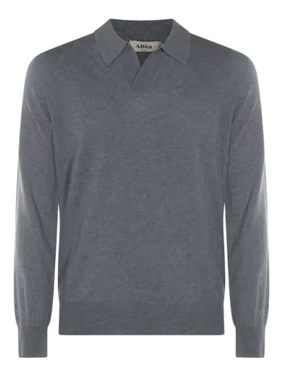 Altea Sweaters Carta Da Zucchero In Gray