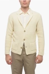 Altea Virgin Wool Cardigan With Patch Pockets