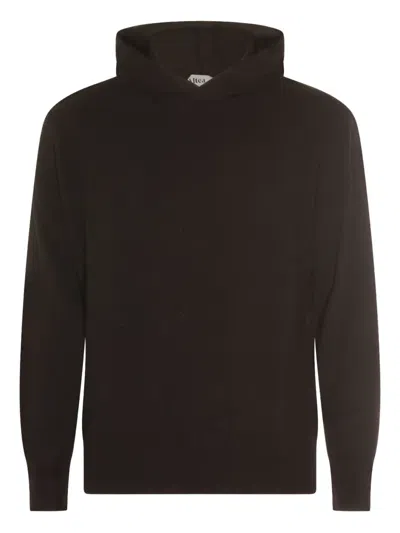 Altea Virgin-wool Hoodie In Burgundy