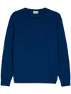 Altea Long-sleeved Sweater In Blue