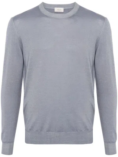Altea Virgin-wool Sweater In Blue
