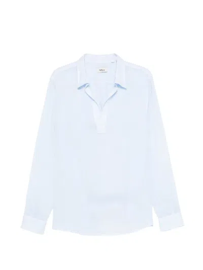 Altea V-neck Shirt In Blue