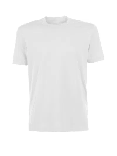 Altea White Cotton T-shirt In Bianco Ottico