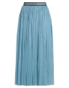 Altea Woman Midi Skirt Light Blue Size 4 Polyester