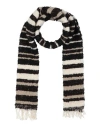 Altea Woman Scarf Dark Brown Size - Acrylic, Virgin Wool, Cotton, Polyester