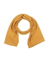 Altea Woman Scarf Ocher Size - Virgin Wool In Yellow