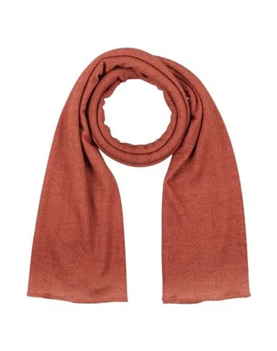 Altea Woman Scarf Rust Size - Virgin Wool In Brown