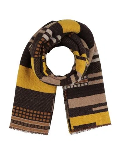 Altea Woman Scarf Yellow Size - Wool In Multi