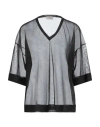 Altea Woman Sweater Black Size S Polyamide, Polyester In Black