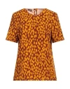 Altea Animal Patterned Brodie Blouse In Brown