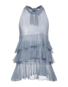 Altea Woman Top Pastel Blue Size M Polyamide, Polyester