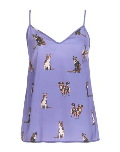 Altea Woman Top Purple Size 4 Polyester