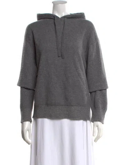 Pre-owned Altea Wool Crew Neck Sweater In Grey