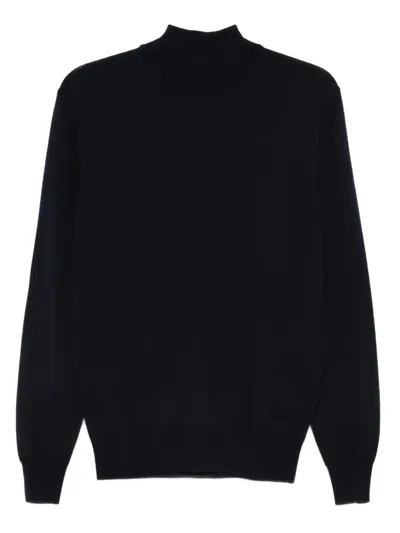 Altea Wool Sweater In Blue