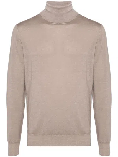 Altea Wool Sweater In Beige