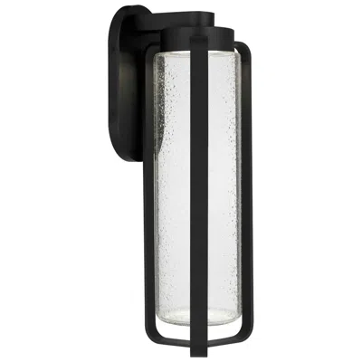 Alteck Clover 20 1/2" High Sand Black Led Wall Sconce