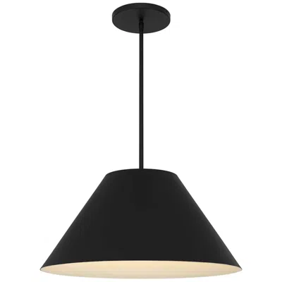 Alteck Jaz 22" Sand Black Led Pendant