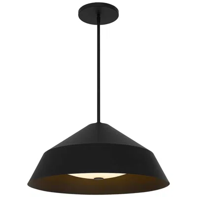 Alteck Nin 22" Sand Black Led Pendant