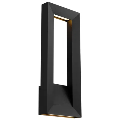 Alteck Paletto 22" High Sand Black Led Wall Sconce