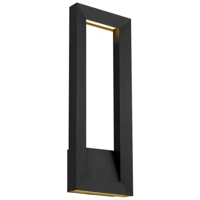 Alteck Paletto 28" High Sand Black Led Wall Sconce