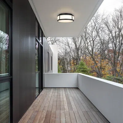 Alteck Panel Round Flush Mount