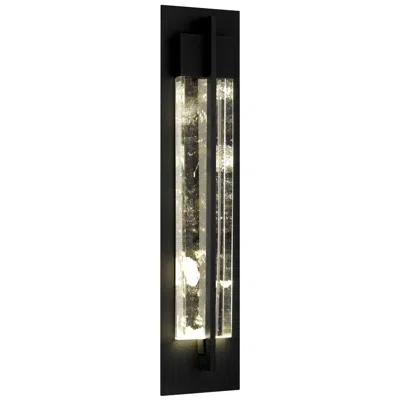 Alteck Rivera 26" High Sand Black Led Wall Sconce