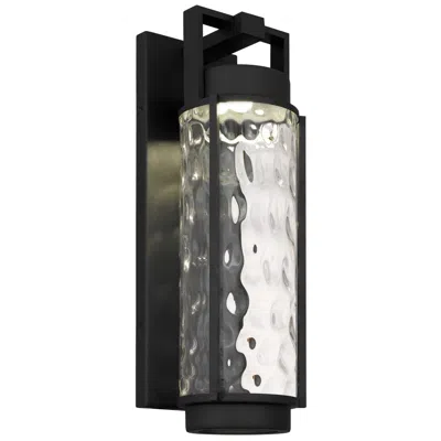 Alteck Winston 21 3/4" High Sand Black Led Wall Sconce