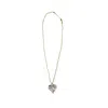 Alterita Pearls Polka Heart Pearl Necklace - Purple In Purple