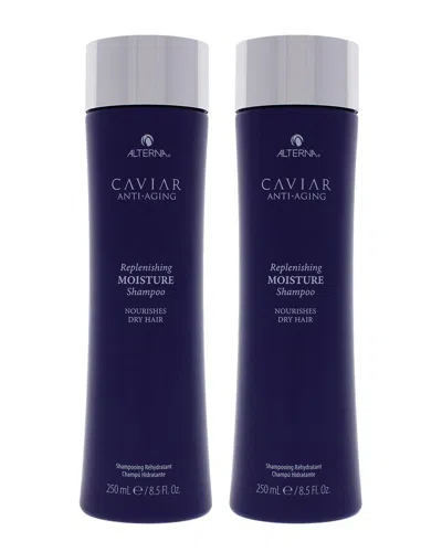 Alterna 8.5oz Caviar Anti Aging Replenishing Moisture Shampoo Pack Of 2