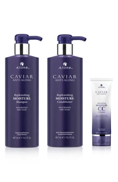 Alterna ® Caviar Anti-aging Replenishing Moisture Bundle Set $137 Value In No Color