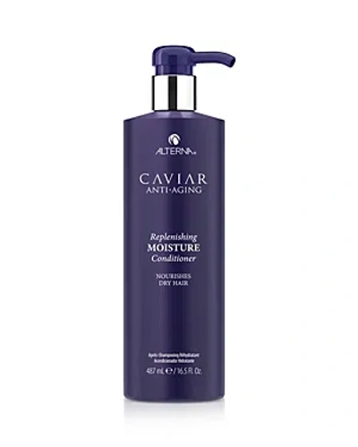 Alterna Caviar Anti-aging Replenishing Moisture Conditioner 16.5 Oz. In White