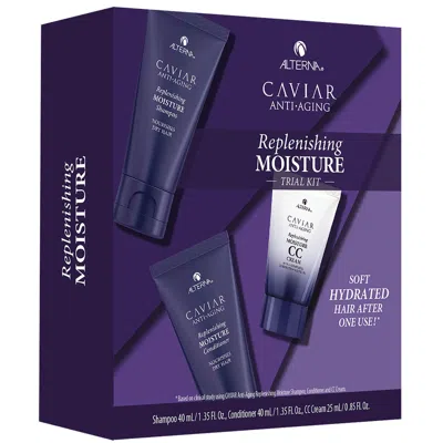 ALTERNA CAVIAR ANTI-AGING REPLENISHING MOISTURE TRIAL KIT
