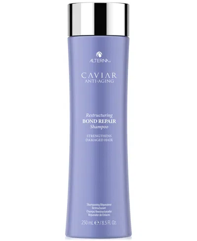 Alterna Caviar Restructuring Bond Repair Shampoo, 8.5 Oz. In Blue