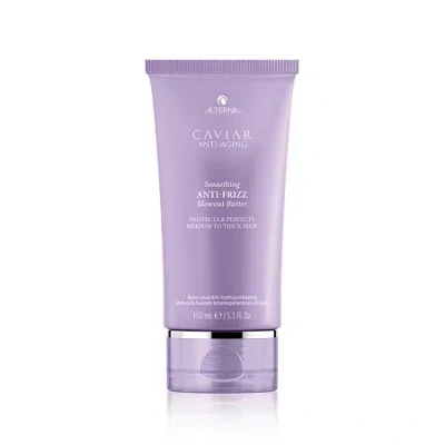 Alterna Caviar Smoothing Anti-frizz Blowout Butter Hair Cream 5.1 Oz. In Purple