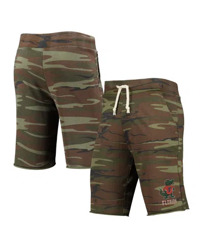 Alternative Apparel Men's Camo Florida Gators Victory Lounge Shorts In Multi