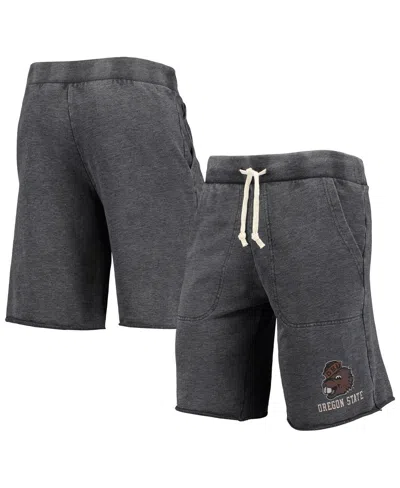Alternative Apparel Men's Heathered Black  Oregon State Beavers Victory Lounge Shorts