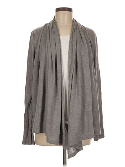 Pre-owned Alternative Cardigan Sweater In Gray