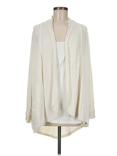 Pre-owned Alternative Cardigan Sweater In Ivory