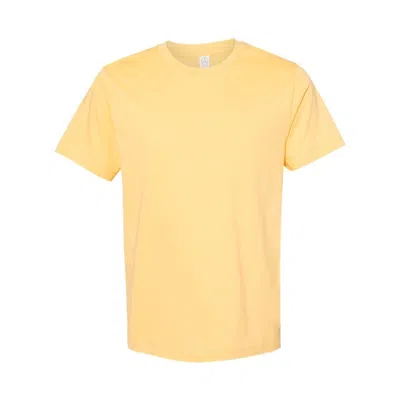 Alternative Cotton Jersey Go-to Tee In Yellow