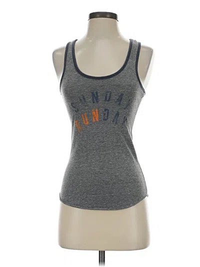 Pre-owned Alternative Earth Active Tank Top In Gray