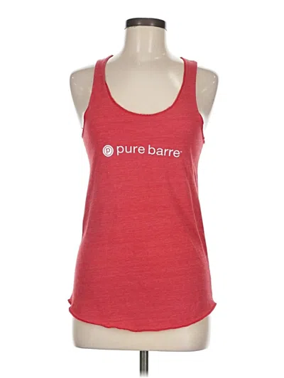Pre-owned Alternative Earth Active Tank Top In Red