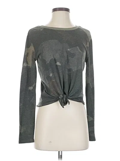 Pre-owned Alternative Earth Long Sleeve T-shirt In Gray