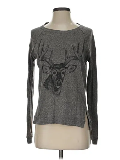 Pre-owned Alternative Earth Pullover Sweater In Gray