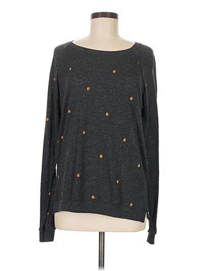 Pre-owned Alternative Earth Pullover Sweater In Gray
