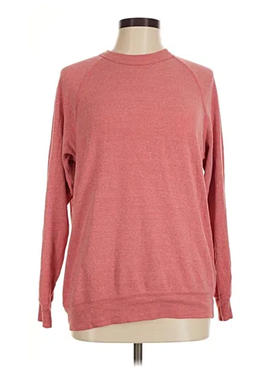 Pre-owned Alternative Earth Pullover Sweater In Red