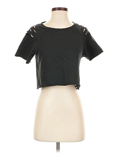 Pre-owned Alternative Earth Short Sleeve T-shirt In Black