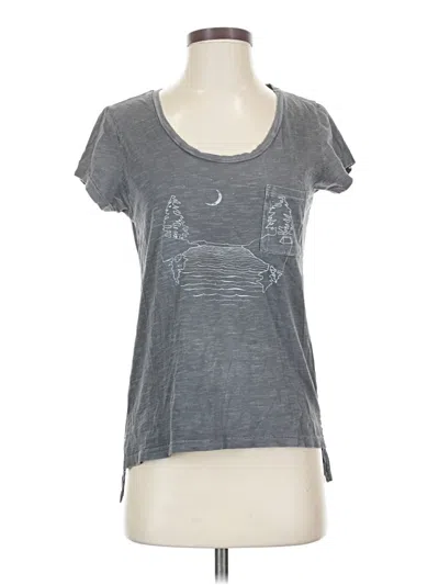 Pre-owned Alternative Earth Short Sleeve T-shirt In Gray