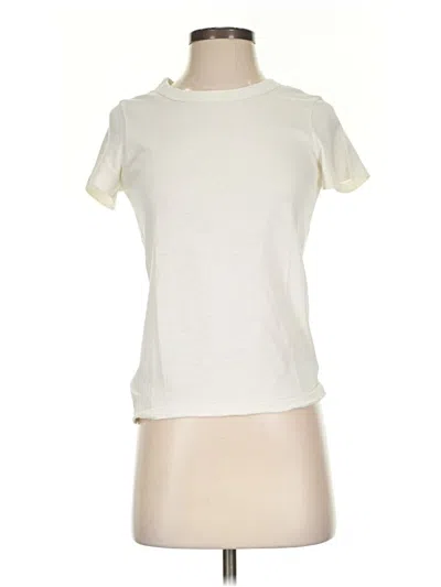 Pre-owned Alternative Earth Short Sleeve T-shirt In White